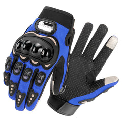 Breathable Finger Protection Touch Screen Racing Motorcycle Gloves