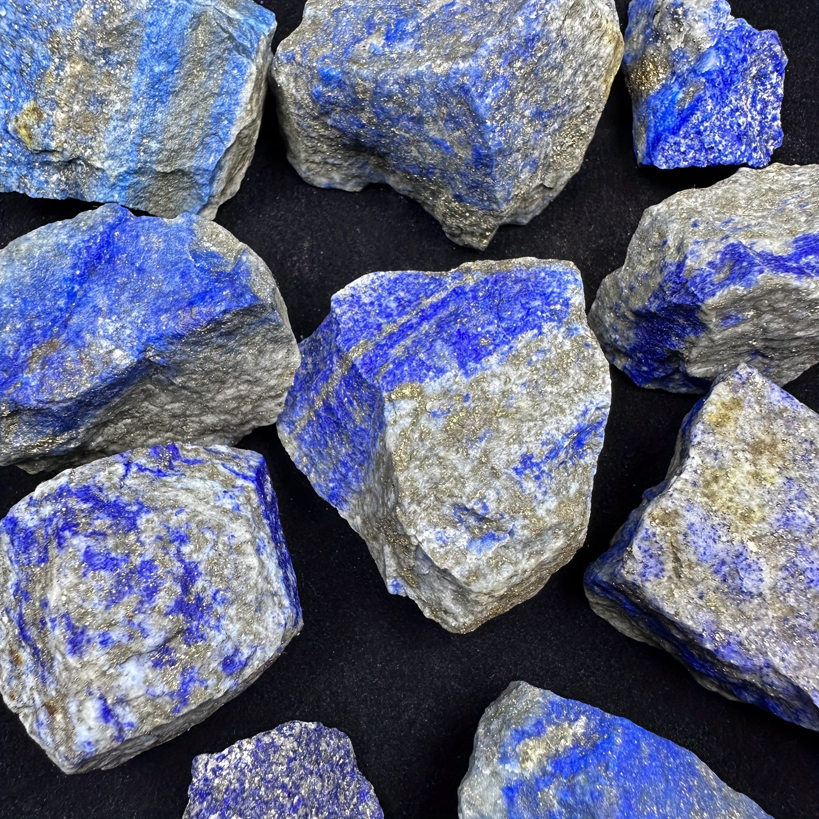 Natural Lapis Lazuli Rough Aroma Stone - Fish Tank Decor