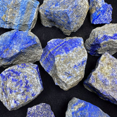 Natural Lapis Lazuli Rough Aroma Stone - Fish Tank Decor
