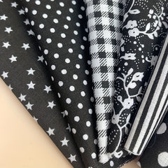 7pcs Quilted Fabric Bundle DIY Sewing Handicraft Cloth