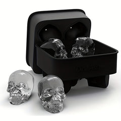 Skull Ice Ball Mold Silicone Flexible Ice Cube Trays