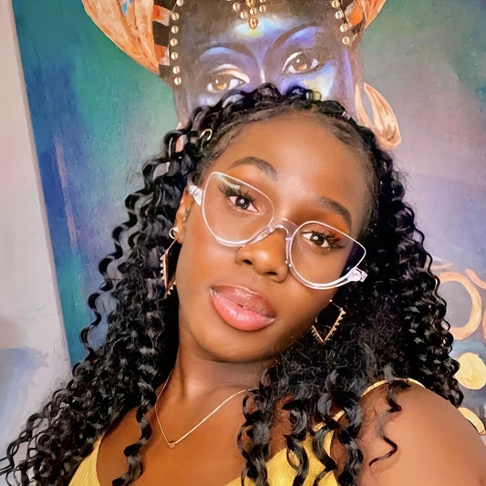 Cat Eye Blocking Glasses For Women Protect Against Eye Strain And Glare
