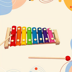 Baby Wooden Xylophone Toddler Educational Toys