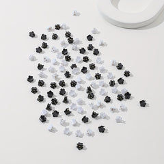 100pcs Mini Star Shape Hair Claw Braid Hair Clip Hair Accessories
