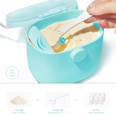 ZhenNian Baby Formula Dispenser Portable Container For Travel Outdoor Activities