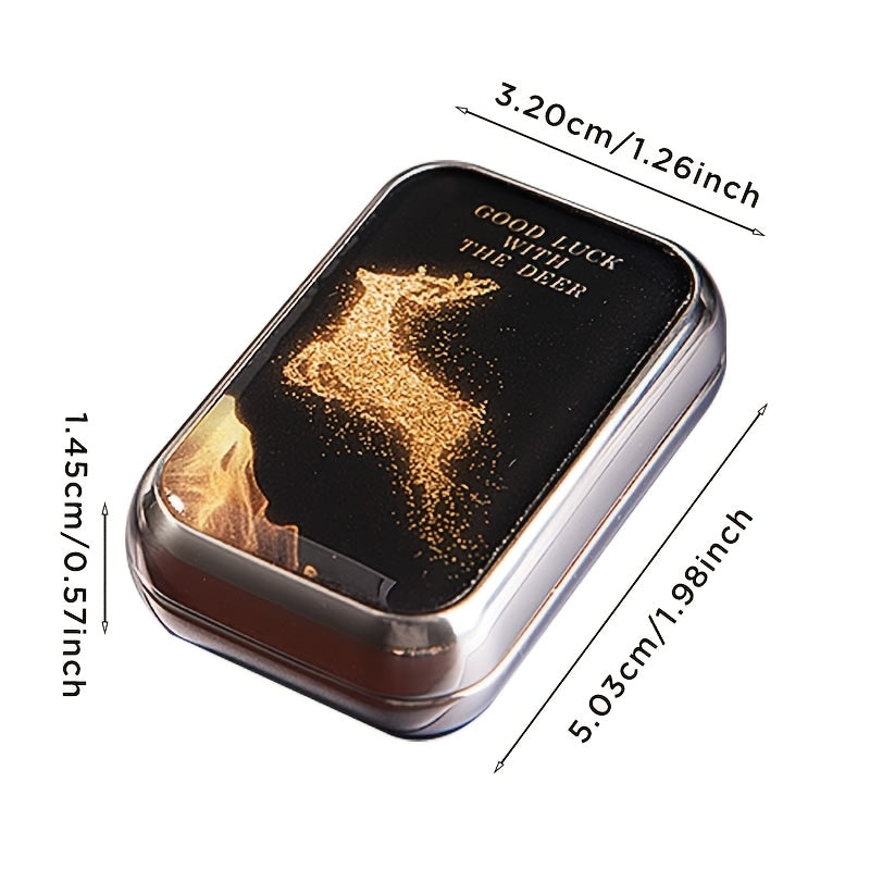 Dragon Year Theme Slider Fidget Toy Stainless Steel Metal Blocks