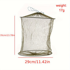 Collapsible Fishing Cage Trap for Crab Lobster Shrimp