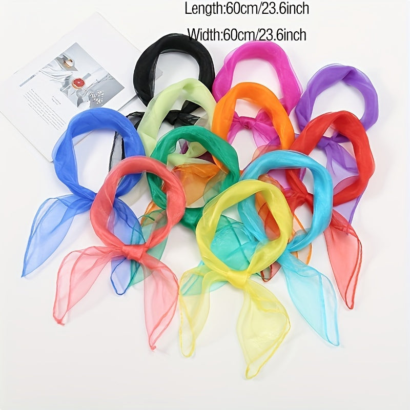 Candy Small Square Scarf for Dancing 59.94cm