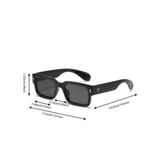 Square Frame Sunglasses UV400 Protection