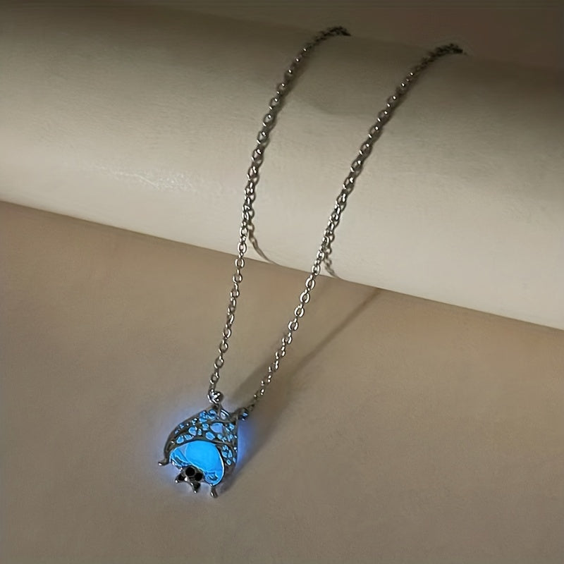Bat Glow-in-the-Dark Jewelry Set Halloween Gift for Women