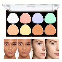8 Concealer Palette Face Contouring & Highlighter Palette