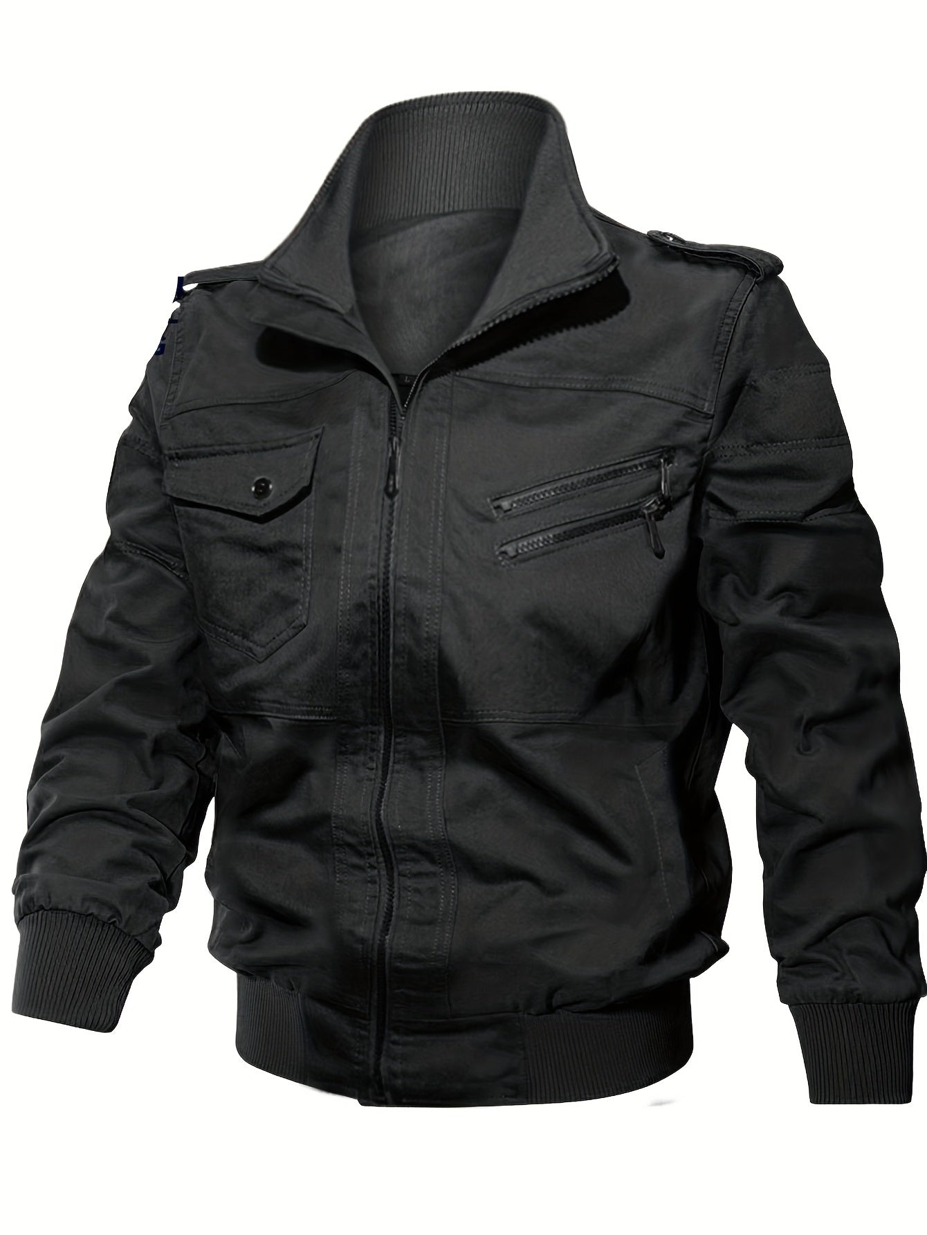 Men's Military Jacket Casual Outwear Lightweight Spring Falls