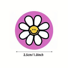 500pcs Flower Stickers Self-adhesive for Cards Envelopes Party Decoration