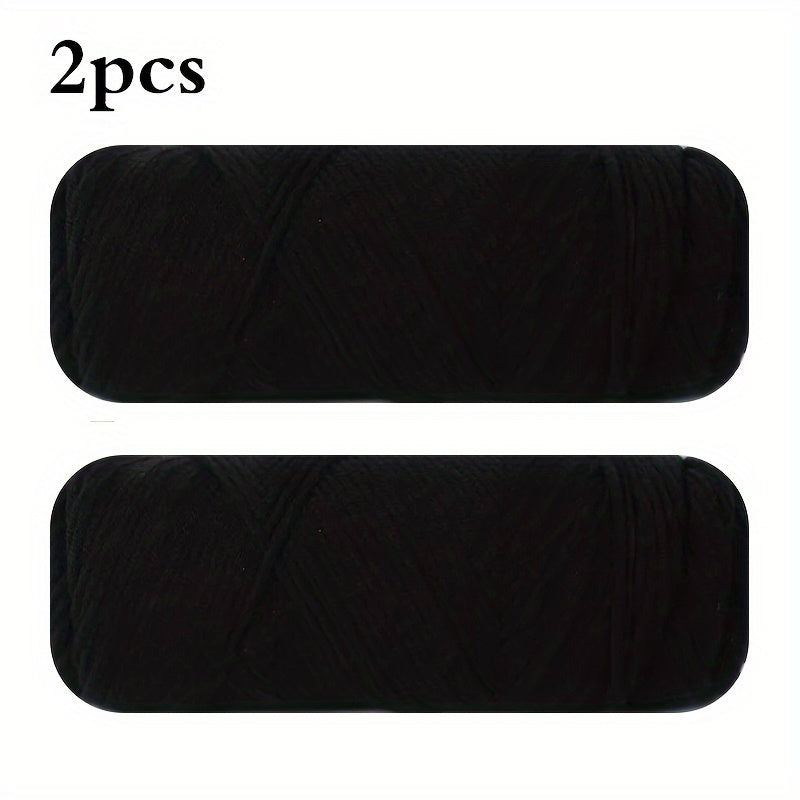 2pcs 100g Acrylic Yarn for Crocheting & Knitting