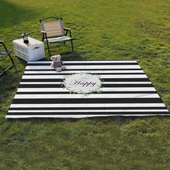 Waterproof Picnic Mat for Hiking Parks Grasslands - Striped