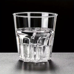 100 pcs Clear Plastic Cups with Lids Great for Events and Gatherings