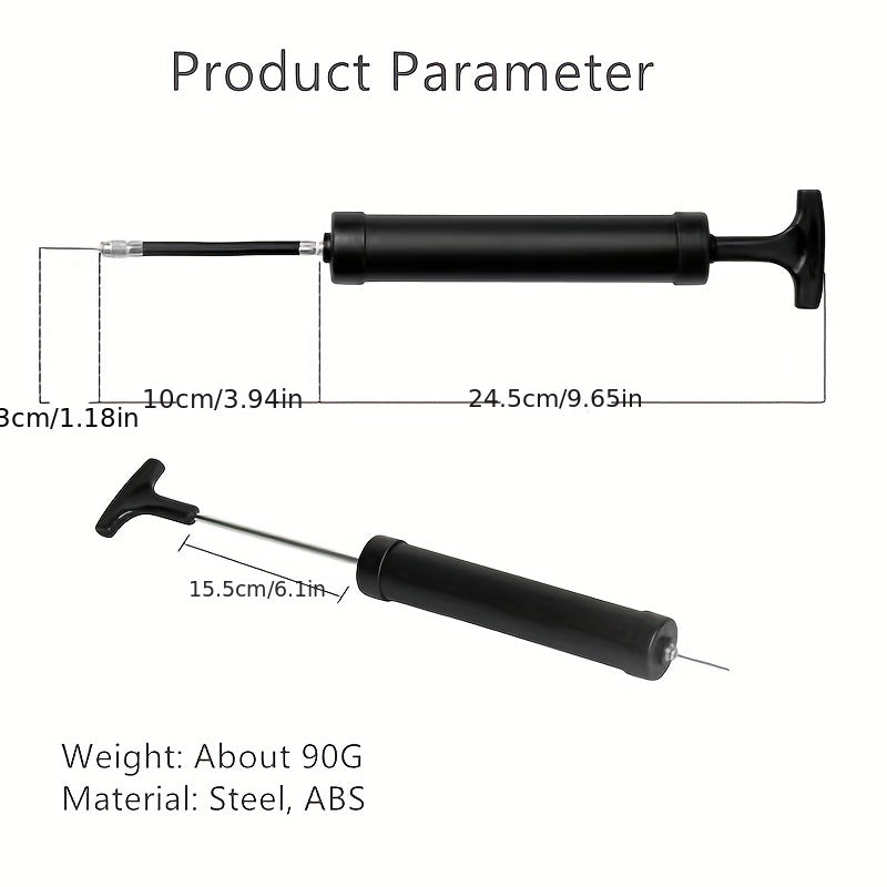 Universal Portable Inflatable Pump for Sports Equipment
