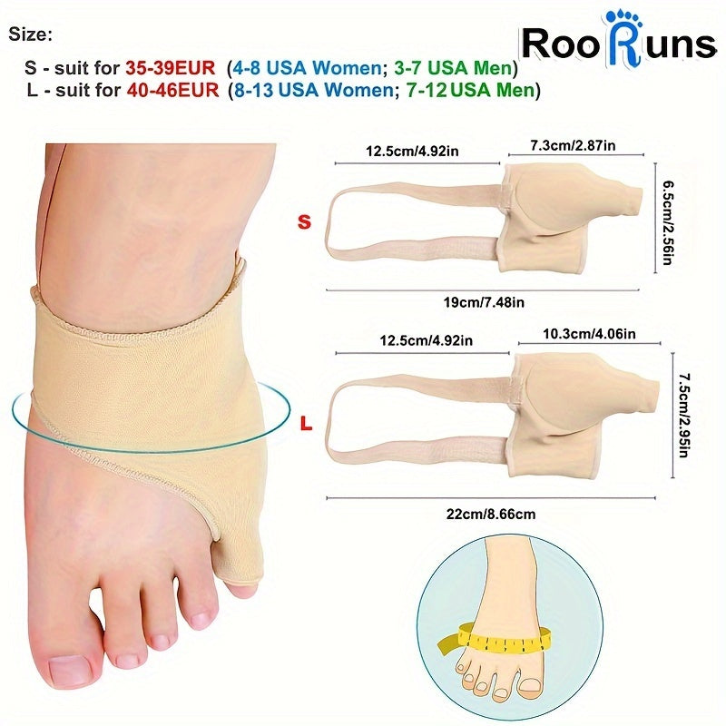 RooRuns Little Toe Varus Toe Separator Soft Side Bag