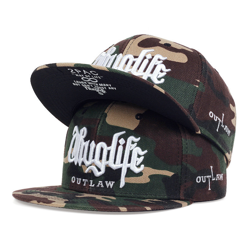 Men's Thug Life Baseball Cap - Hip Hop Style
