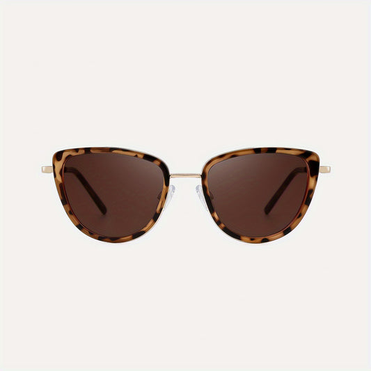 Polarized Cat Eye Sunglasses Women Tortoiseshell UV400 Retro Vintage