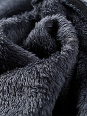 Men's Plush Hooded Sweater for Fall Winter