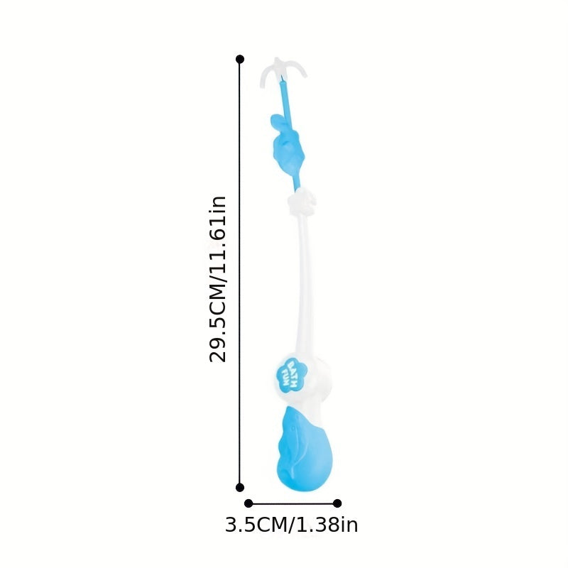 Kids Fishing Bath Toy Set with Fish Net and Spray Fish