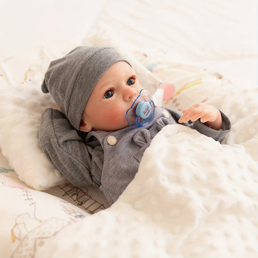18" Reborn Baby Dolls Realistic Soft Body Newborn Christmas Gift for Kids