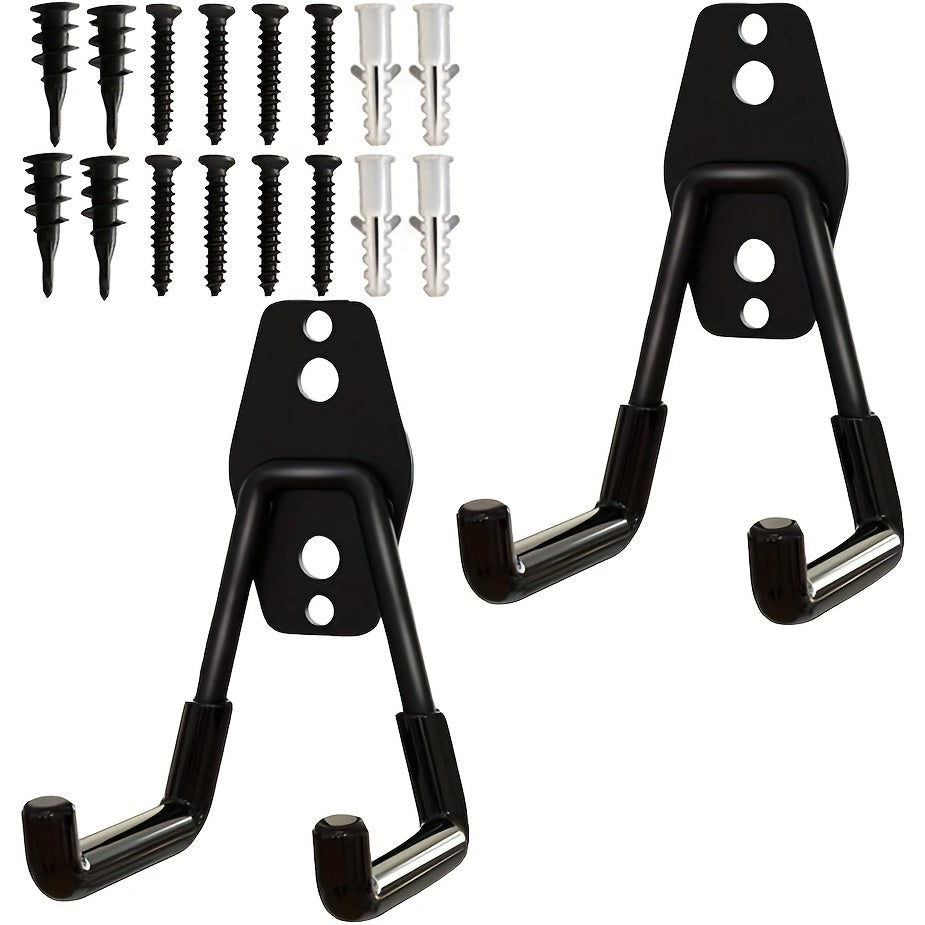 Garage Utility Storage Hooks Wall Mount Hanging Hooks Screws Steel U