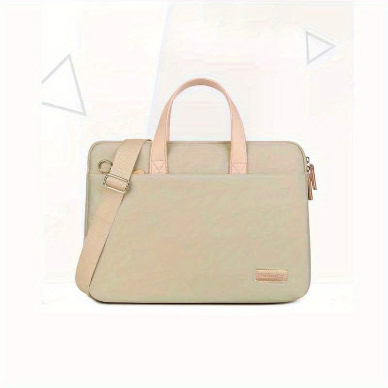 Lightweight Shock Resistant Laptop Bag, Waterproof Shoulder Bag