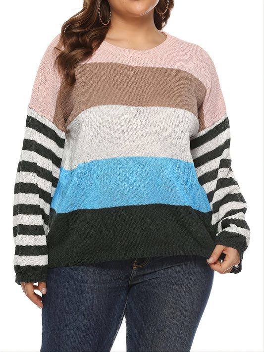  Colorblock Sweater