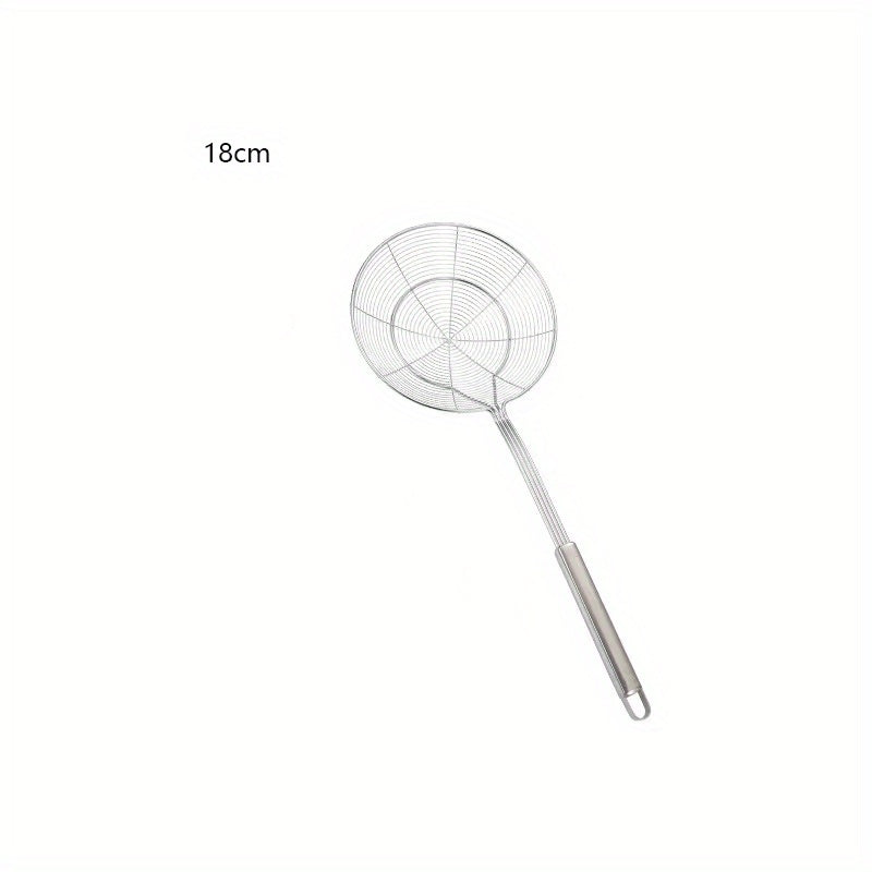 Stainless Steel Wire Skimmer Spoon With Handle Kitchen Spider Strainer