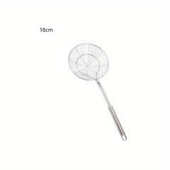 Stainless Steel Wire Skimmer Spoon With Handle Kitchen Spider Strainer