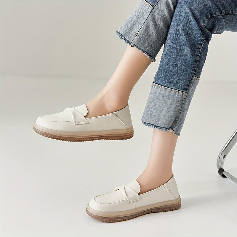 Women's Flat Loafers Comfortable Slip On Shoes