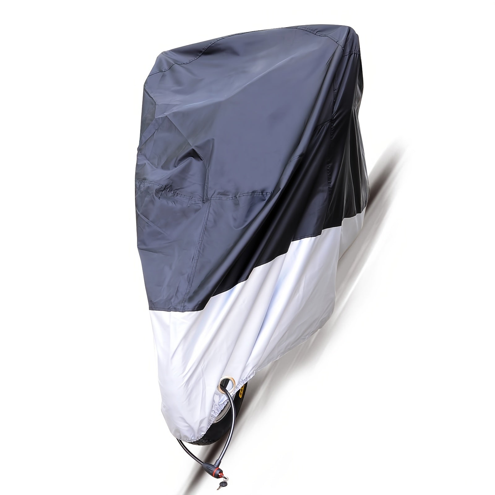 Waterproof Silver Motorcycle Cover Dustproof