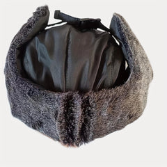 Cotton Winter Hat with Earflaps