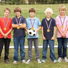 10pc Plastic Winner Award Medals Olympic Style