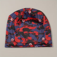 Summer Ice Silk Breathable Mesh Stacking Hat Mens Camouflage Thin Turban Hat