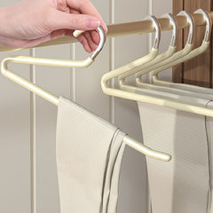 5pcs Non-Slip Trousers Hangers - Maximize Closet Space
