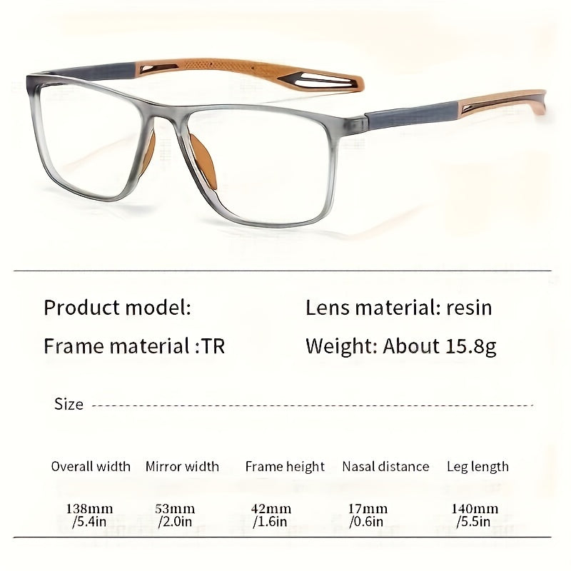 Men's Ultralight TR90 Presbyopic Glasses for Outdoor Sports