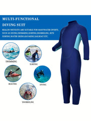 REALON Wetsuit Kids Boys Full Baby 2mm Neoprene Toddler Swimsuit