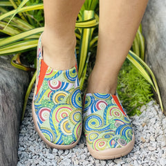 Women's Floral Slip On Lightweight Non slip Shoes