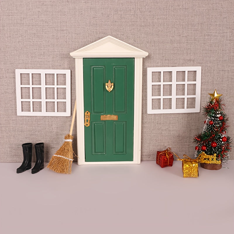 Fairy Garden Dollhouse 1:12 Scale with Door & Windows