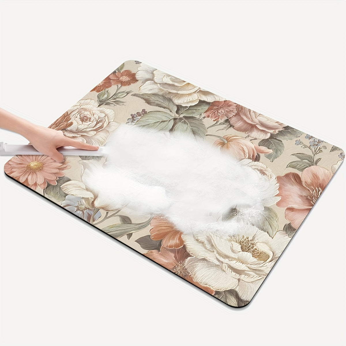 Colorful Dish Drying Pad Coffee Machine Drain Mat
