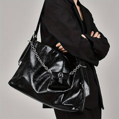 Large Capacity Hobo Bag Casual Tote Bag Women's Versatile Shoulder Bag