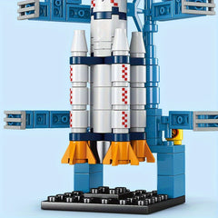 Space Rocket Building Blocks Rocket Model Assembled Building Block Toys
