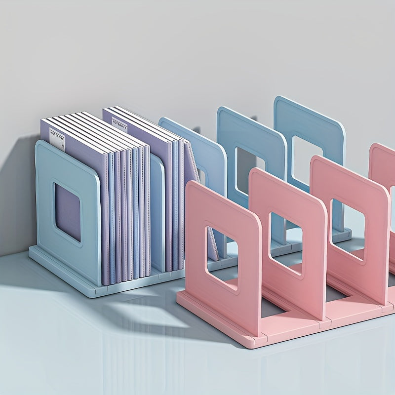 Foldable Book Stand For Desk Organization at School Office Home