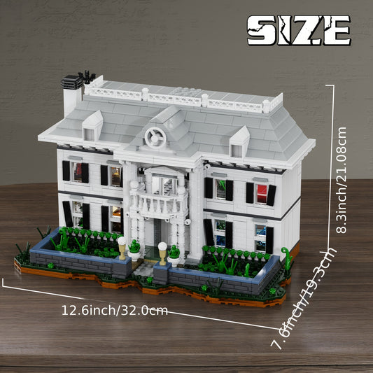 Film Architecture Brave Man House Building Blocks Set