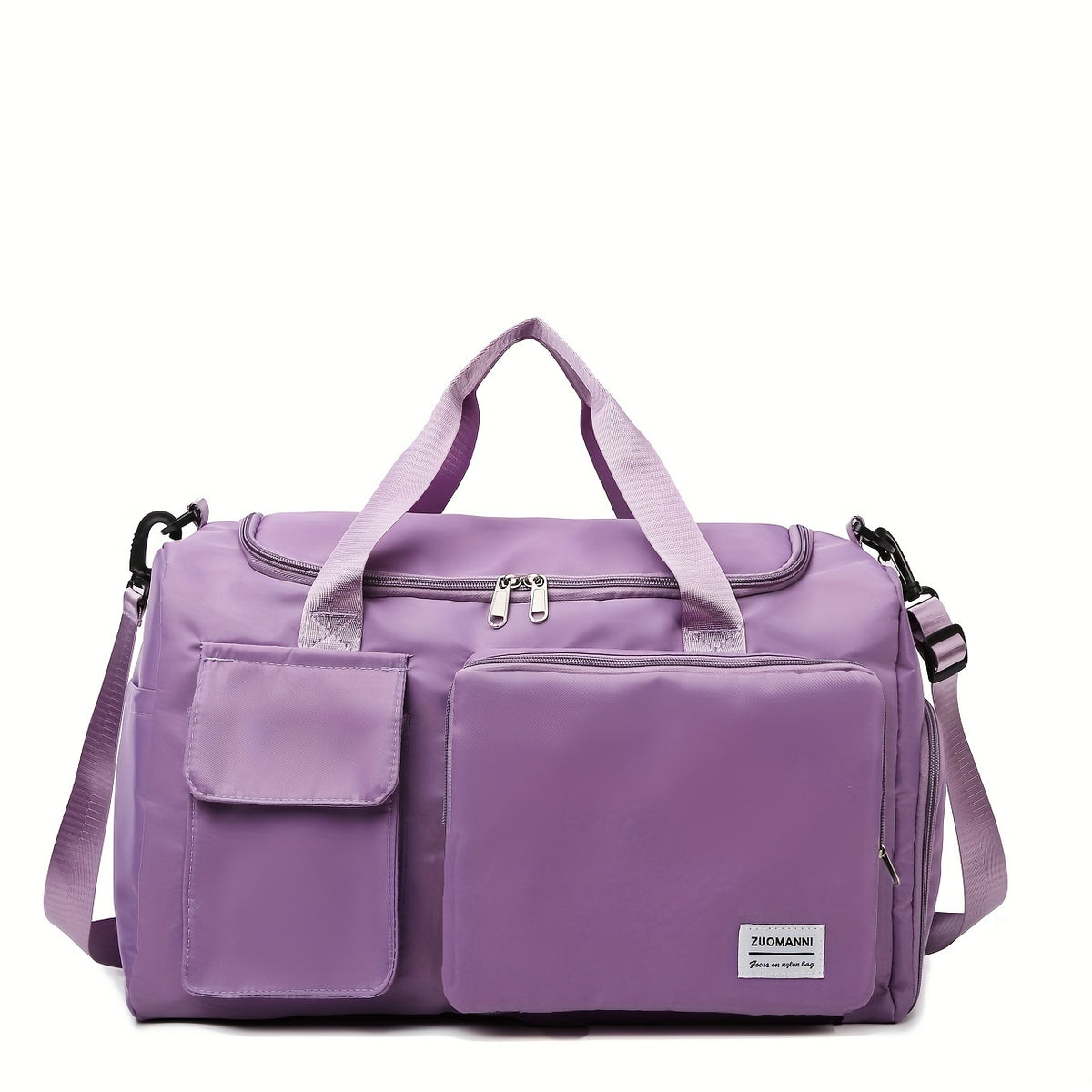 Women's Large Capacity Duffle Bag with Shoe Compartment