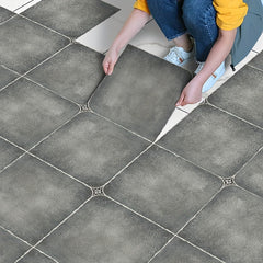 Waterproof Floor Stickers Non-slip Retro Tile Change Stickers