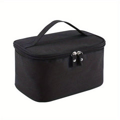 Men's Large Capacity Denim Travel Makeup Bag Water Resistant Shaving Bag